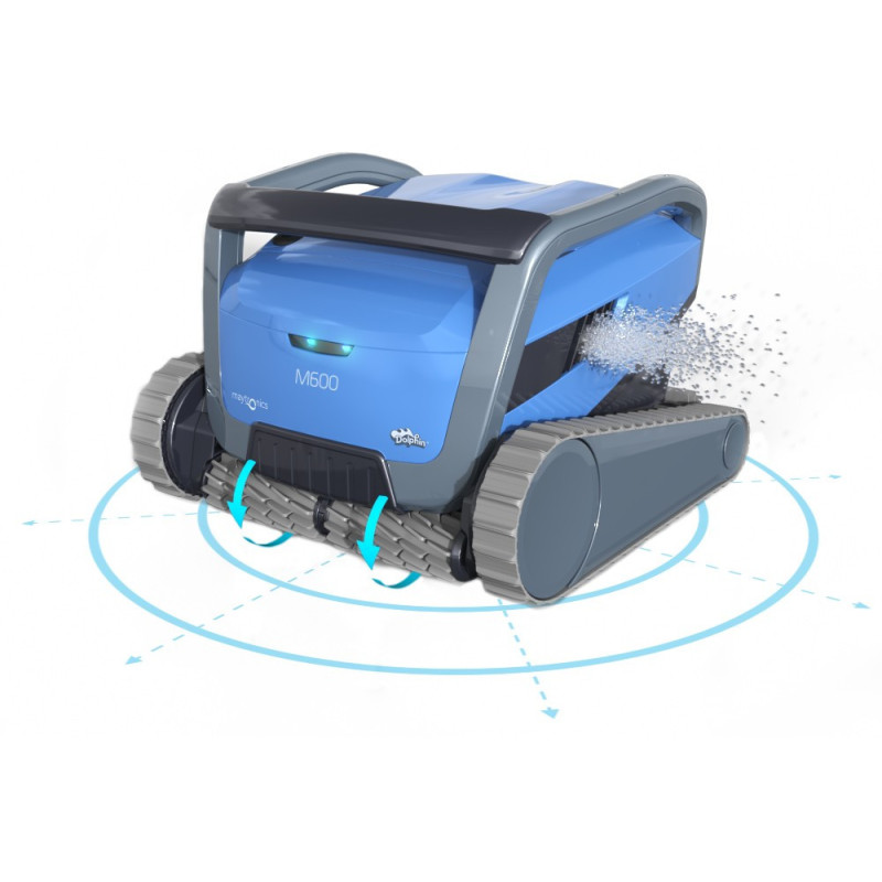 Odkurzacz basenowy Dolphin M600 (dno, ściany, Wi-Fi, Bluetooth) dla basenów do 15 metrów dg water