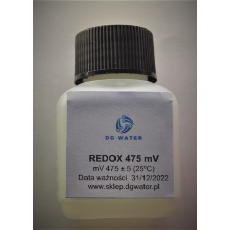 Bufor / Roztwór  Redox 475 mV do sond Rx/ORP – 50 ml dg water