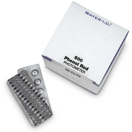 Tabletki Phenol Red Fotometr do pomiaru pH Water i.d  opak. 500 szt.