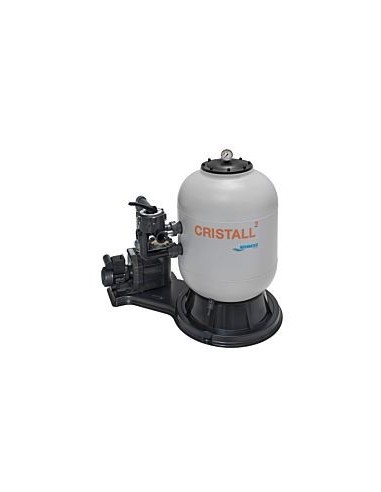 Zestaw Filtracyjny Cristall 2 z pompą i zaworem 6 drogowym bocznym 500 mm